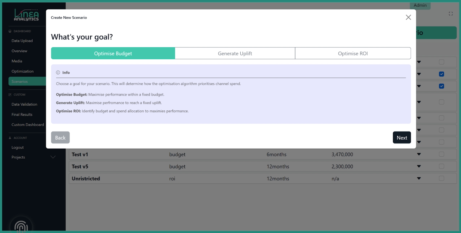 mmm portal scenario tool